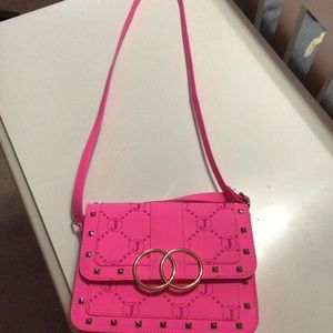 Justice hot pink purse.